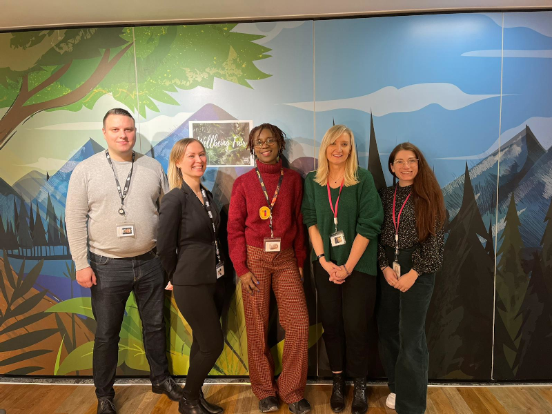 IMage of me when I was leading Activision Blizzard Disability network